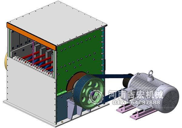 箱式碎石機(jī)工作原理